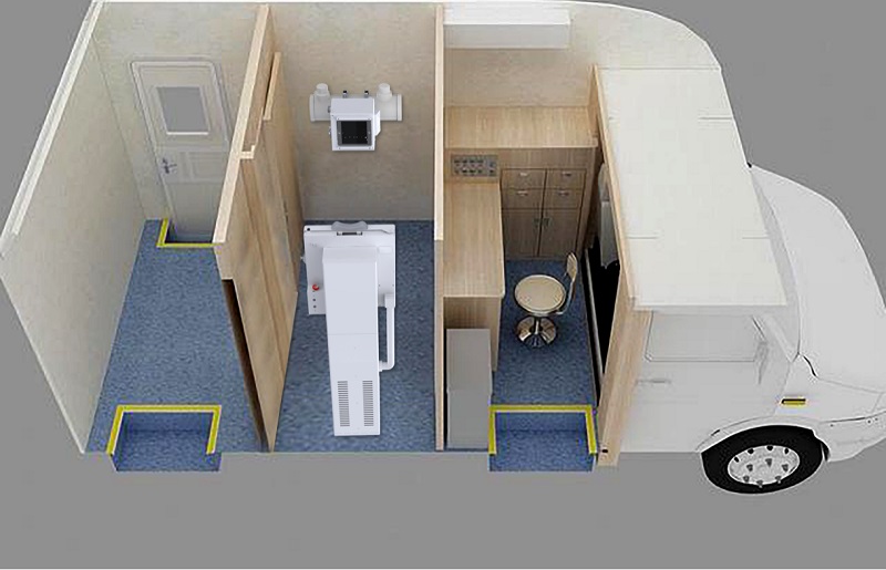 車載DR在體檢車 車載DR在體檢車